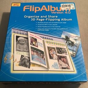 Flip Album 3D Page Album